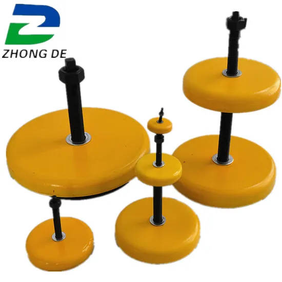 Rubber Material Leveling Machine Feet Anti